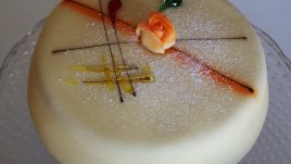 Лесна бисквитена торта с коняк