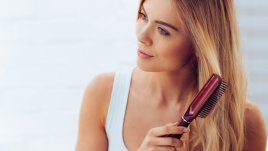 Как да направите косата блестяща с домашни средства 