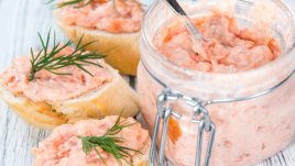 Фина разядка с пушена сьомга