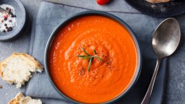 Супа от зеленчуци с кориандър