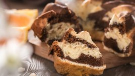 Кекс с течен шоколад