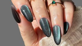 Брокат и сърца в маникюрите (+Снимки)