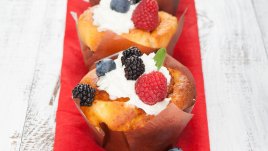 Мъфини от стар козунак