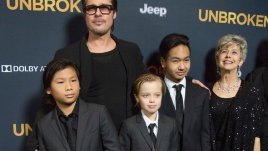 Брад Пит празнува Деня на бащата с децата си в Лондон