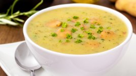 Картофена супа с праз лук