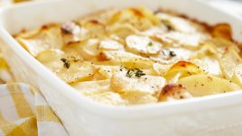 Кремообразен картофен огретен 