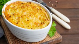 Печено сирене рикота с пармезан и подправки