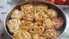 Банички-охлювчета с извара