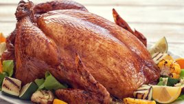 Печена новогодишна пуйка