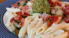 Паста пене с водка