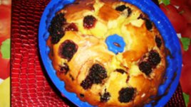 Кекс с къпини