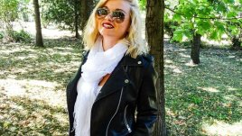 Какво да облека днес? Кожена рокерия 