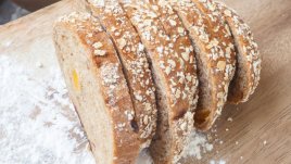 Бананов хляб с овесени ядки