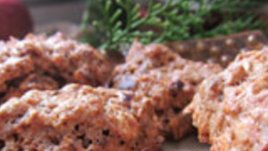 Сладки с овесени ядки и лешници