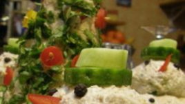 Снежни човеци и елхичка за предястие