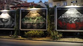 Картини с живопис вместо билбордове в София