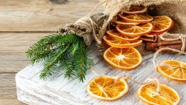 3 начина да направите сушени резени портокал 