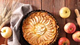 Френски тарт с ябълки 