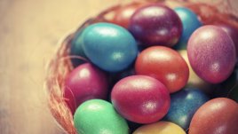 Естествени бои за яйца 