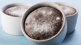 Шоколадово суфле с канела 