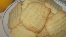 Домашни лимонови бисквити