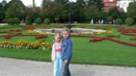 С деца във Виена