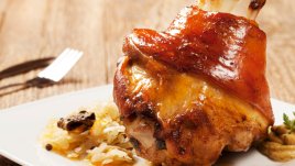 Печен джолан с бира