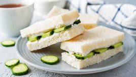 Свежи сандвичи с краставици