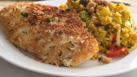 Чесново пиле с хрупкава коричка 