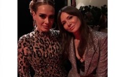 Певицата Адел с напълно променена визия на партито по случай наградите „Оскар“