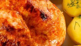 Мексиканско пиле със салца и чедър 