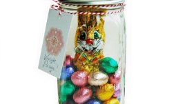 Великденски буркан с шоколадова изненада