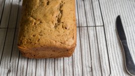 Бананов хляб в хлебопекарна 