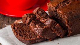 Шоколадов кекс с ром и червено вино