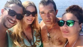 Дарина Павлова и Антонио Бандерас заедно на яхта