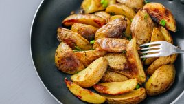 Печени картофи с мед и горчица 