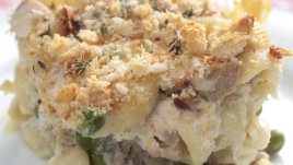 Макарони на фурна с риба тон