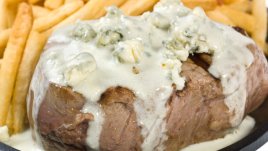 Пържоли със сирене и зеленчуци