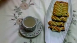 Сладкиш с шоколад и бутертесто