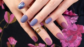 Маникюри с два или повече цвята (галерия) 