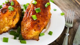 Глазирани пилешки гърди