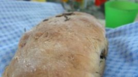 Италиански хляб (чабата) с маслини