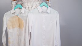 Хитри трикове за премахване на петна от бели дрехи