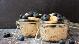 Закуска, която обича тялото ви: протеинови овесени ядки с банан