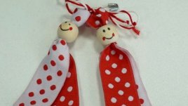 Как да си направите мартеница Пижо и Пенда? (видео) 