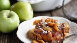 Пълнен френски тост с ябълки и канела