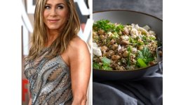 Салата с киноа по рецепта на Дженифър Анистън
