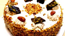 Орехов маслен крем за торта или сладкиши