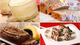 14 рецепти за десерти с банани