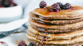 Палачинки с овес и царевично брашно